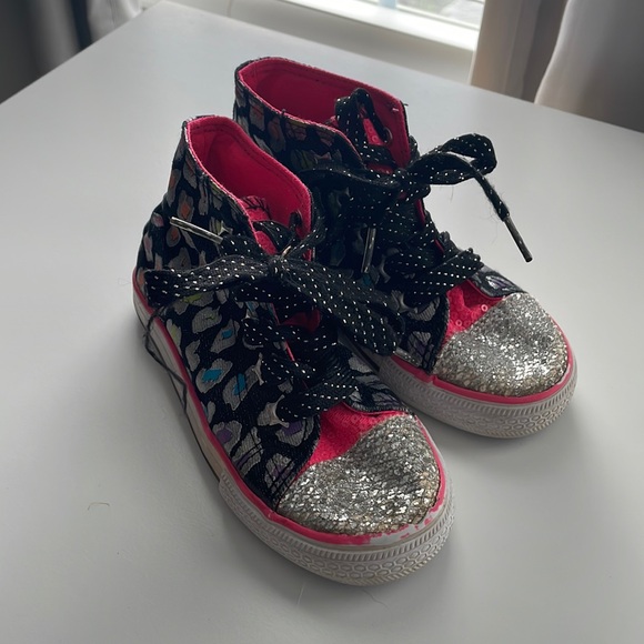 Toddler sequins leopard hightops - Picture 3 of 4